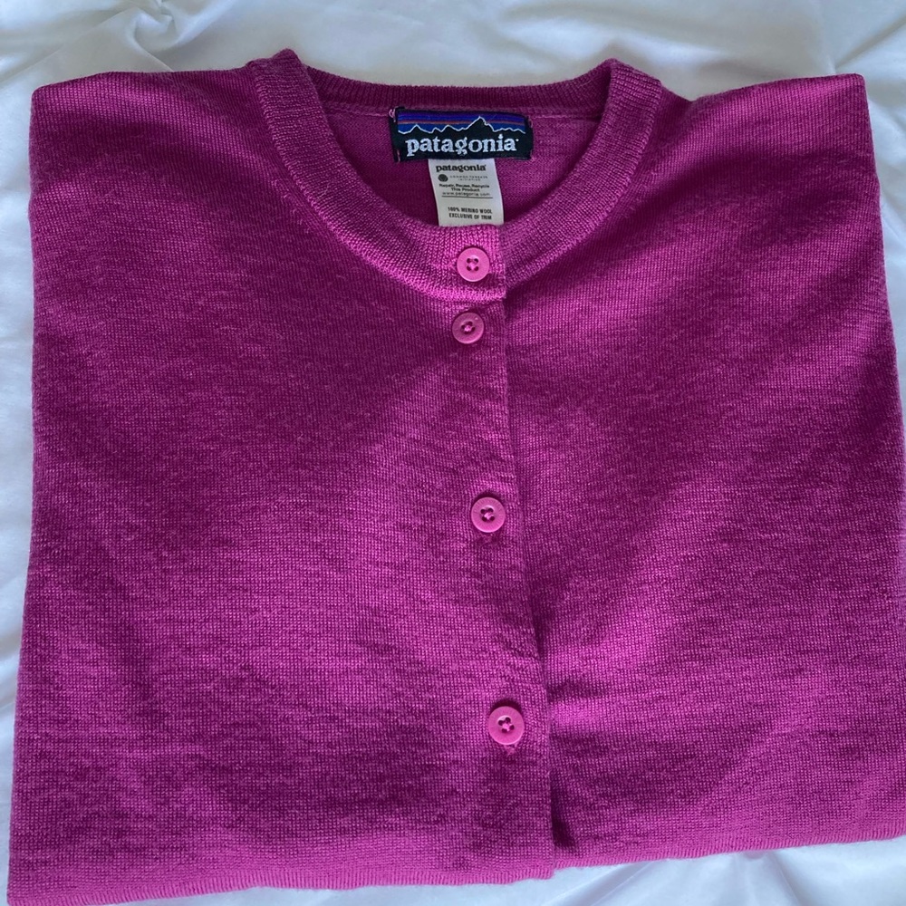 Patagonia longsleeve cardigan